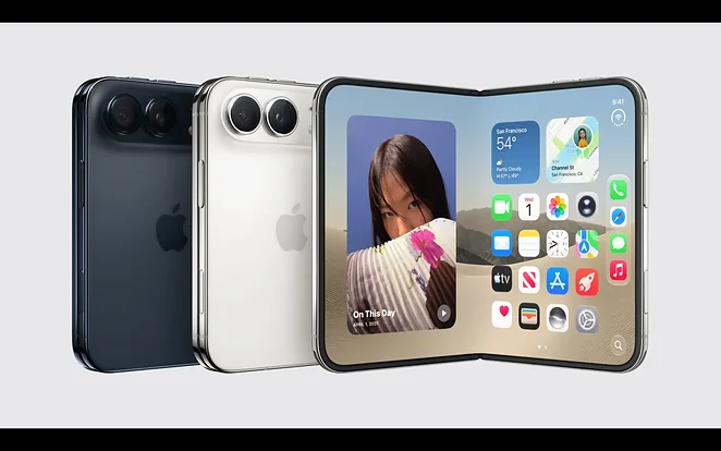 Apple представила iPhone Duo: первый складной смартфон компании с 7.6-дюймовым экраном и чипом A20 Pro