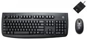 Logitech Cordless Deluxe 660 black Desktop USB