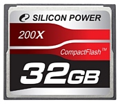 Silicon Power 200X Professional Compact Flash Card 32GB Silicon Power 200X Professional Compact Flash Card 32GB