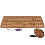 D-Computer Kit USB Keyboard+optical mouse Wood