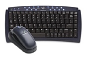 Gyration Ultra GT Cordless Mouse and Mobile Keyboard Suite black USB