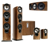 KEF iQ90, iQ30, iQ60c, PSW-2500