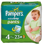 Pampers Active Boy 4 Maxi (9-14 кг) 23 шт Pampers Active Boy 4 Maxi (9-14 кг) 23 шт