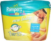 Pampers New Baby 1 Newborn (2-5 кг) 27 шт