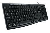 Logitech Keyboard K200 for Business black USB