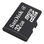 Sandisk microSDHC Card 32GB Class 4