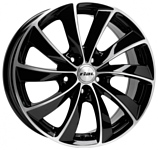 RIAL Lugano 8.5x19/5x120 D76.1 ET20 Black RIAL Lugano 8.5x19/5x120 D76.1 ET20 Black
