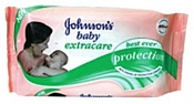 Johnson's Baby с полосками защитного крема и кипреем, 64шт Johnson's Baby с полосками защитного крема и кипреем, 64шт