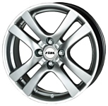 RIAL Como 7x17/4x100 D63.3 ET40 Silver RIAL Como 7x17/4x100 D63.3 ET40 Silver