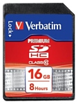 Verbatim SDHC Class 10 16GB
