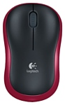 Logitech Wireless Mouse M185 black-Red USB
