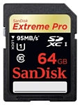 Sandisk Extreme Pro SDXC UHS Class 1 95MB/s 64GB