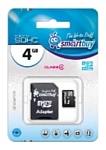 SmartBuy microSDHC Class 4 4GB + SD adapter