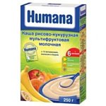 Humana Рисово-кукурузная молочная мультифруктовая, 250 г Humana Рисово-кукурузная молочная мультифруктовая, 250 г