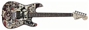 Squier OBEY Graphic Stratocaster HSS Collage