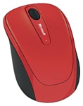 Microsoft Wireless Mobile Mouse 3500 GMF-00293 Flame Red USB