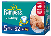 Pampers Active Baby 5 Junior (11-25 кг) Giant Pack 82 шт