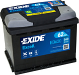 Exide Excell EB620 (62Ah)