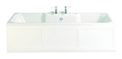 Heritage Granley Double Ended 2 Taphole Bath 1800x800