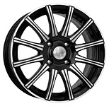 K&K Сиеста 5x13/4x98 D58.5 ET29 Алмаз черный