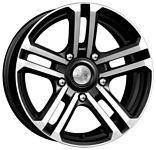 K&K Палладика КС591 7x16/5x139.7 D98 ET30 Алмаз черный K&K Палладика КС591 7x16/5x139.7 D98 ET30 Алмаз черный