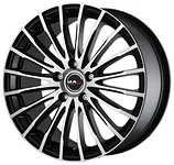 Mak Fatale 8x18/5x114.3 D76 ET40 Ice Black