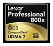 Lexar Professional 800x CompactFlash 8GB