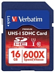 Verbatim SDHC Class 10 UHS-1 16GB