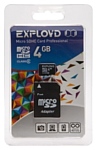 EXPLOYD microSDHC Class 6 4GB + SD adapter