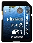 Kingston SD10G3/8GB