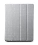 Cooler Master iPad Wake Up Folio Carbon Texture Silver White (C-IP3F-CTWU-SS)