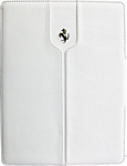 Ferrari iPad 4 Montecarlo Leather Booktype White (FEMTFCD4WH)