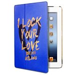 Just Cavalli I Lock your Love for iPad 2/New iPad (JCIPAD2S3LOVEBLUE)