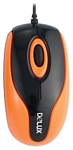 Delux DLM-363B black-orange USB