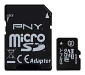 PNY microSDHC Class 10 32GB + SD adapter