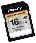 PNY Professional SDHC class 10 20MB/s 16GB