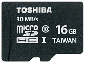 Toshiba SD-C016UHS1 + SD adapter