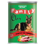 CLAN (0.97 кг) 6 шт. Family Паштет из говядины для собак