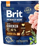 Brit (1 кг) Premium by Nature Senior S+M