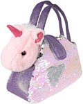 Fluffy Family Единорог в сумочке с пайетками 681687