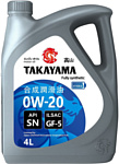 Takayama 0W-20 GF-5 SN 4л Takayama 0W-20 GF-5 SN 4л