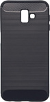 Case Brushed Line для Samsung Galaxy J6+ (черный)