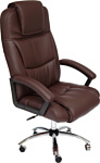 TetChair Бергамо хром (темно-коричневый) TetChair Бергамо хром (темно-коричневый)
