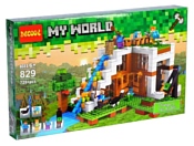 Jisi bricks (Decool) My World 829 База на водопаде