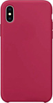 Case Liquid для Apple iPhone XS Max (розово-красный)