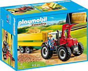 Playmobil PM70131 Трактор с прицепом для кормов