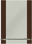 Tivoli Зеркало Аврора 40х55 458024 (с полочкой)