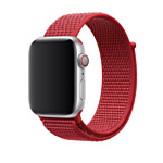 Apple из плетеного нейлона 44 мм (красный) MU972 Apple из плетеного нейлона 44 мм (красный) MU972