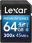 Lexar Premium SDXC (Class 10) 64GB