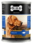 Gina Тунец и рис. Консервы для собак (0.4 кг) 1 шт.